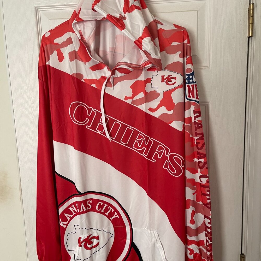 Kansas City Chiefs NFL Pullover Hoodie Men's SZ 2 XL